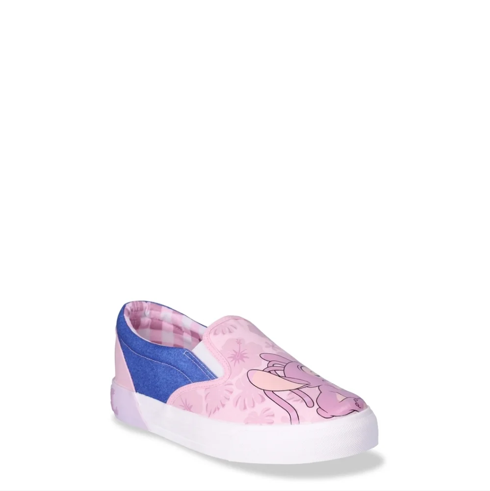 Women's Disney Stitch Low Top Slip On Sneaker Shoes Size 8.5 New - Picture 6 of 10